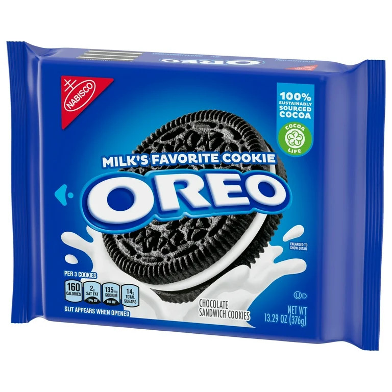 OREO Chocolate Sandwich Cookies, 13.29 oz - Walmart.com | Walmart (US)