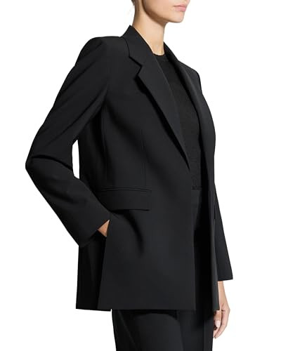 Theory Women's Relaxed Slash Blazer, Black, 6 | Amazon (US)