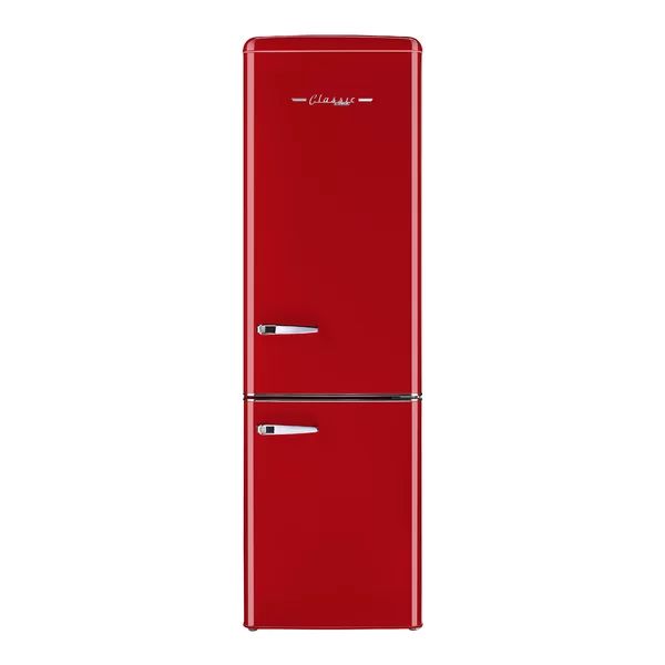Classic Retro 22" Bottom Freezer 8.7 cu. ft. Energy Star Refrigerator | Wayfair North America