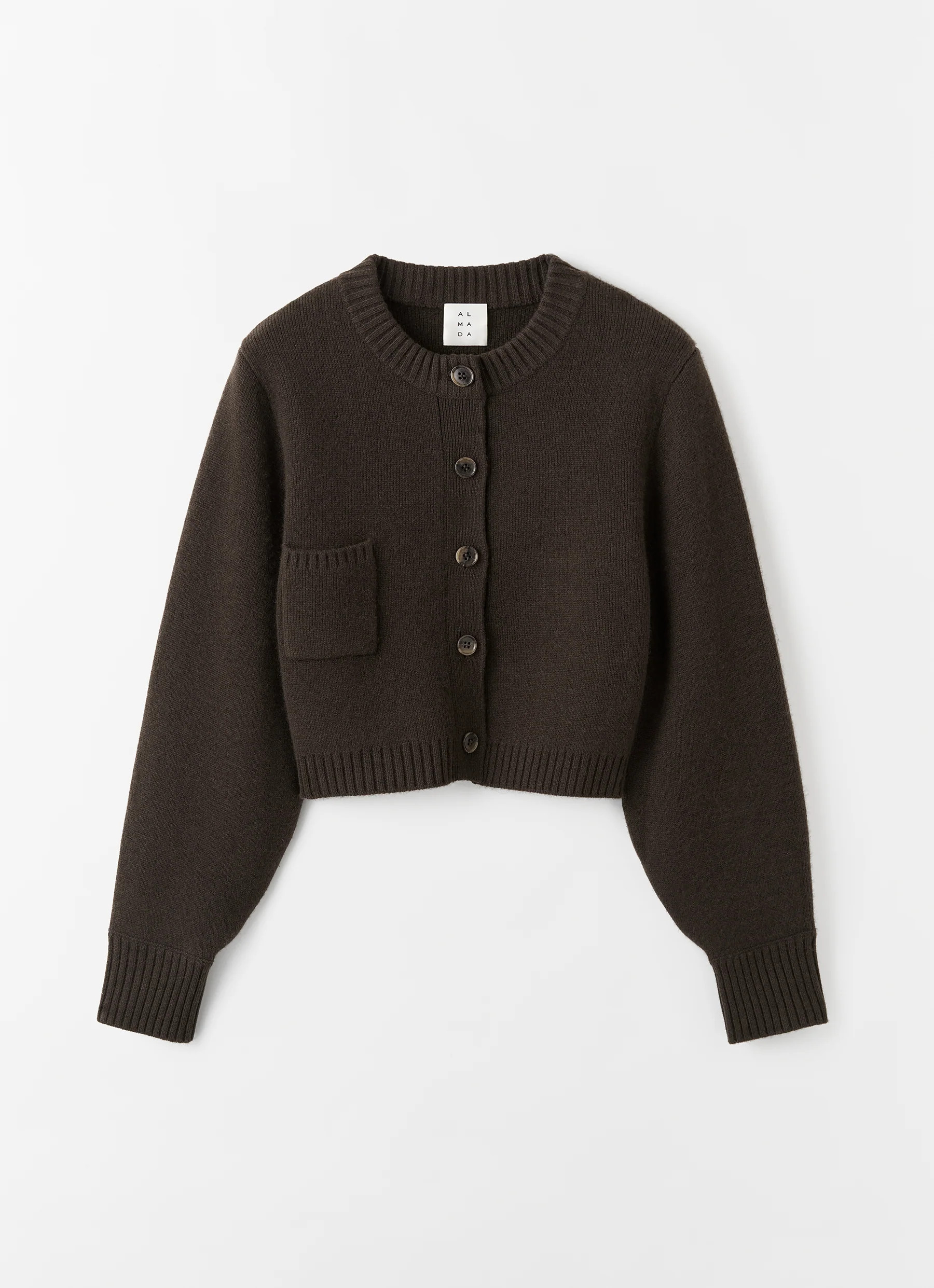 Zozo Cardigan, chocolate | Almada Label