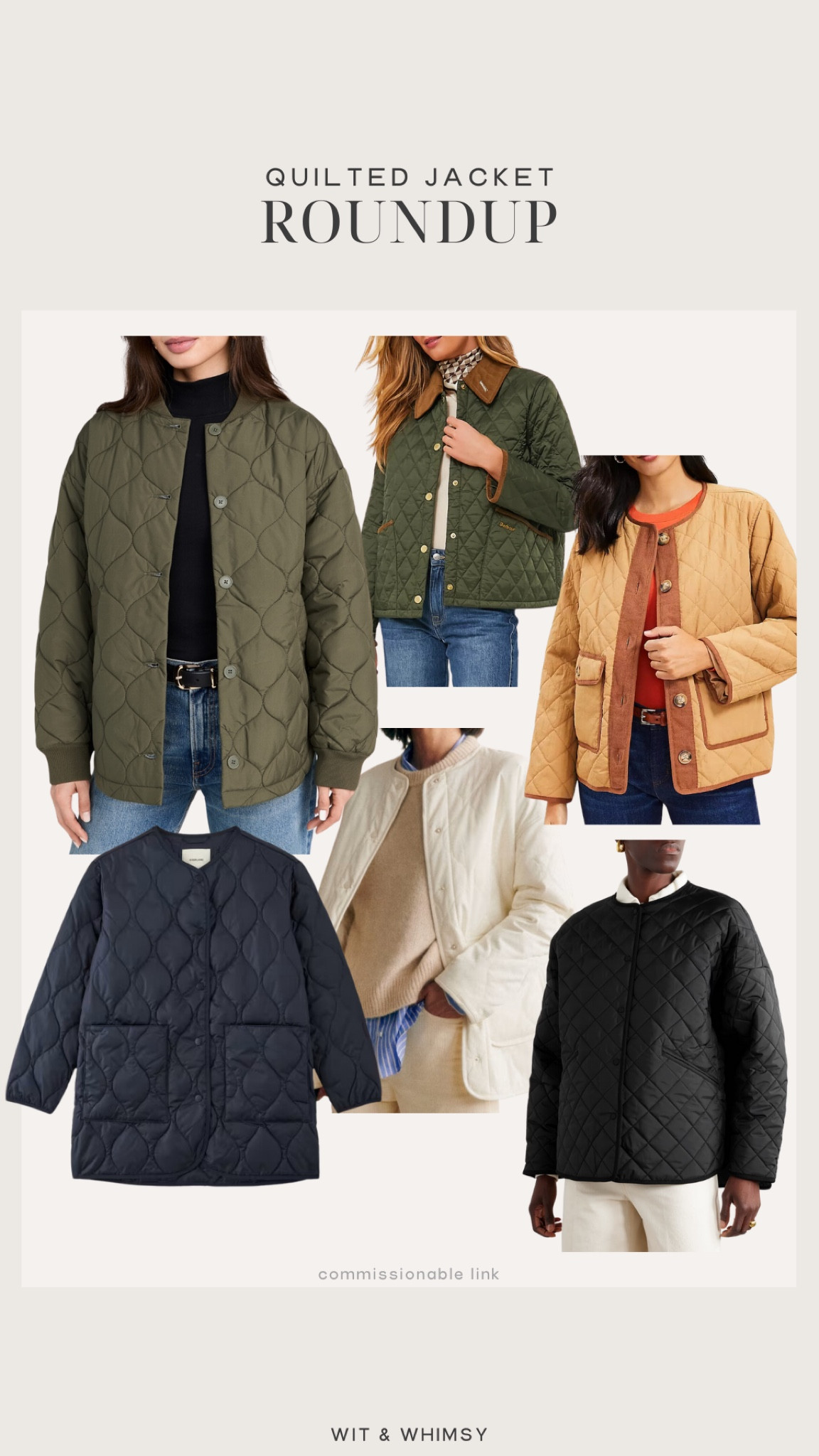 Quilted jackets for fall 

#LTKSeasonal