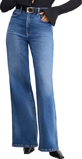 Soft-Tech Good Skate High Waist Wide Leg Jeans | Nordstrom