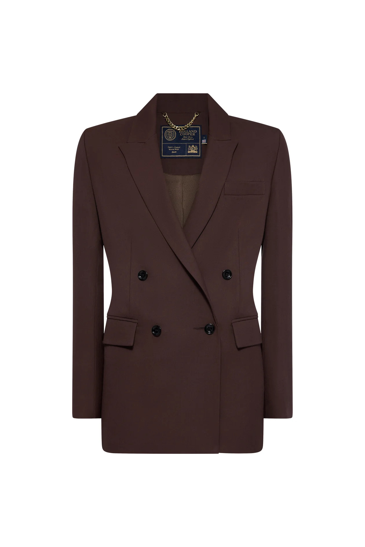 The Portman Blazer (Walnut Twill) | Holland Cooper