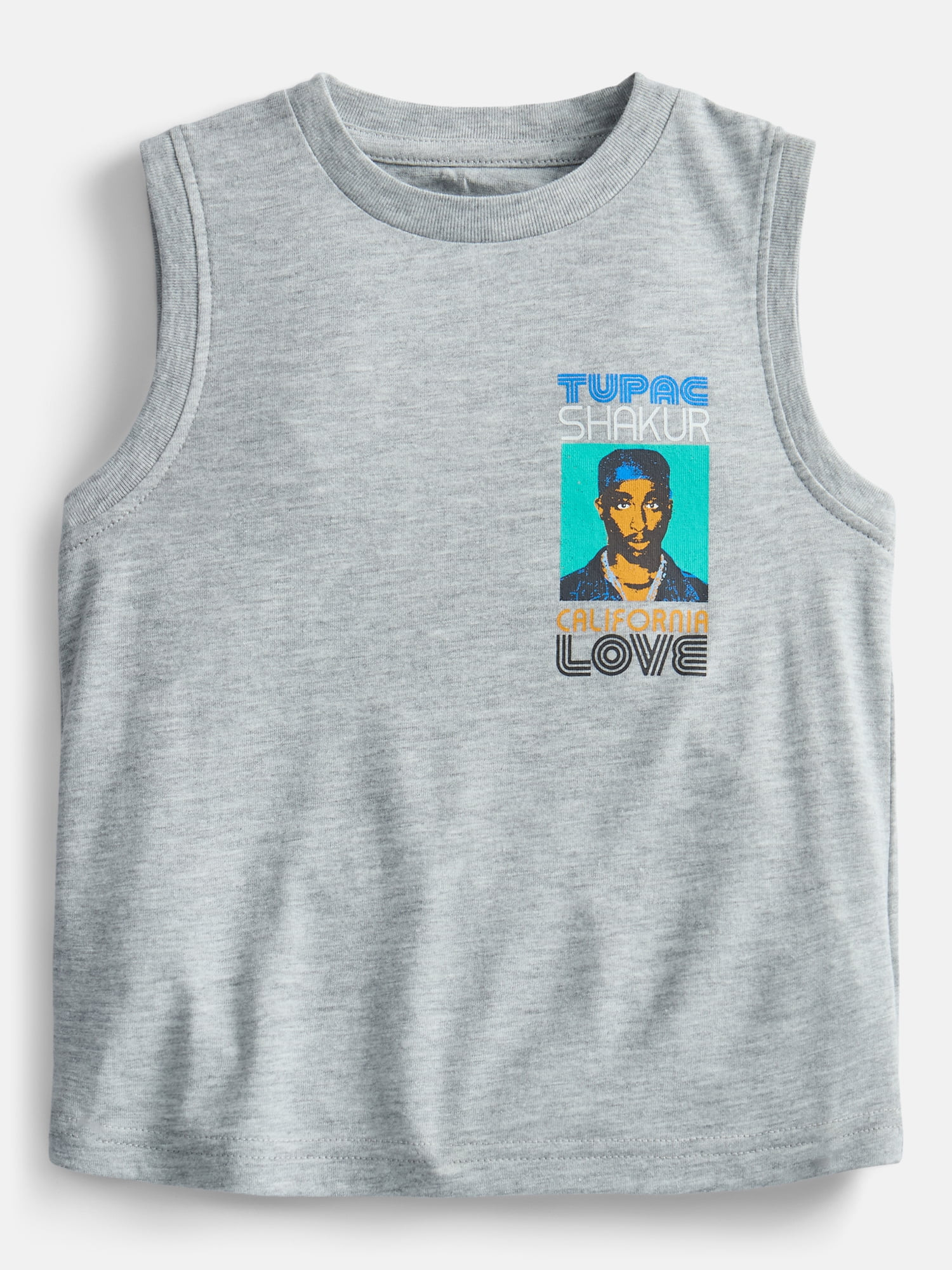 Tupac Toddler Boys Muscle Tank Top, Sizes 12M-5T - Walmart.com | Walmart (US)