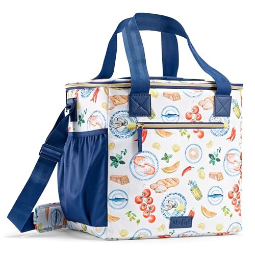 Fit & Fresh, 24-Can Soft Cooler Bag Insulated Leak-Resistant, Portable Soft Cooler, Large Cooler,... | Amazon (US)