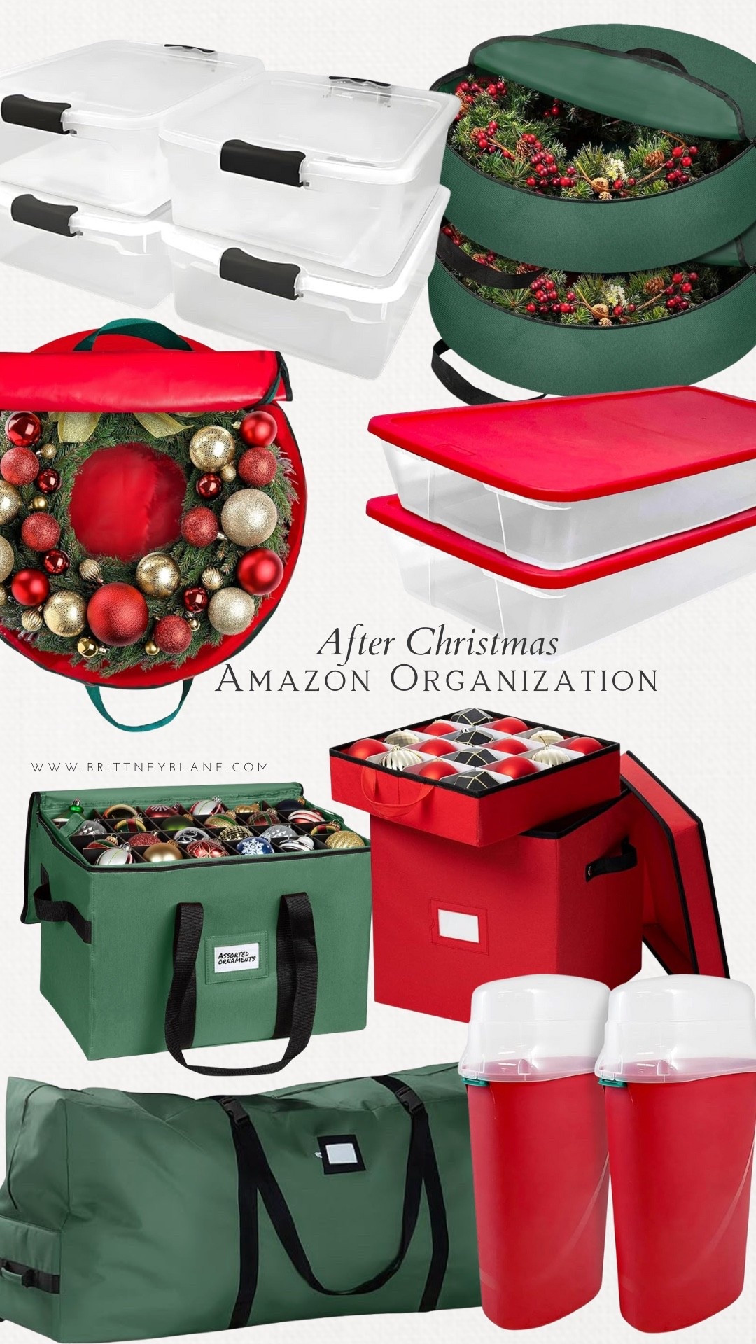 After Christmas storage and organization // best Christmas storage Amazon // Amazon organization

#LTKSeasonal #LTKHome
