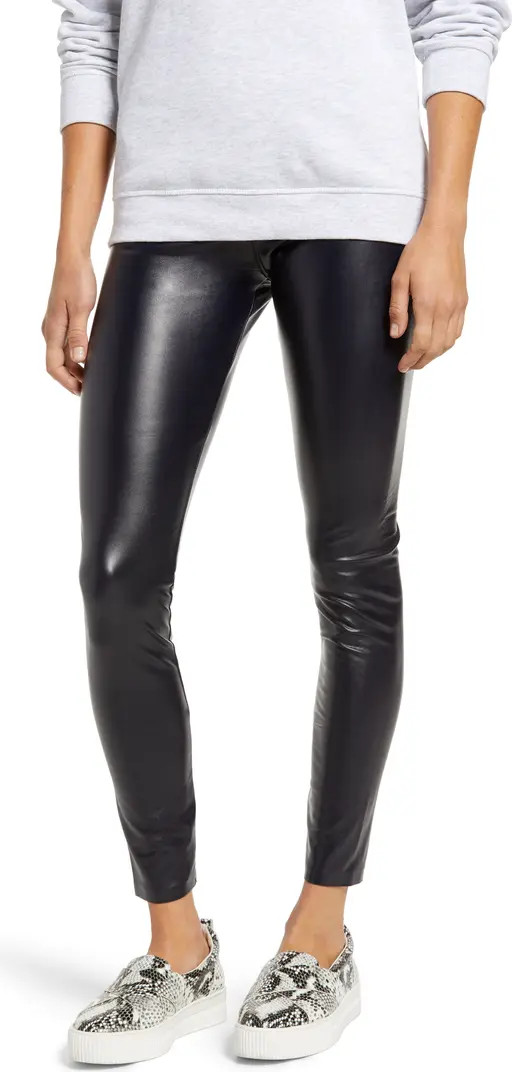 Hue Faux Leather High Waist Leggings | Nordstrom | Nordstrom