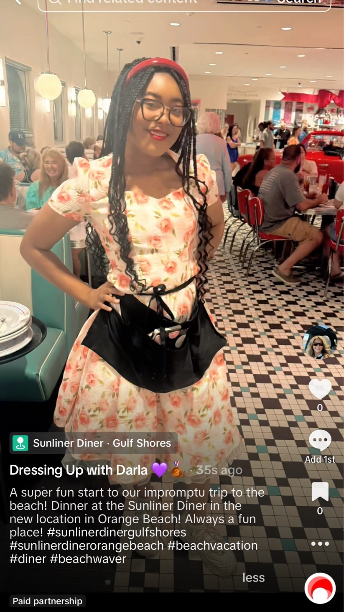 A super fun start to our impromptu trip to the beach! Dinner at the Sunliner Diner in the new location in Orange Beach! Always a fun place! #sunlinerdinergulfshores #sunlinerdinerorangebeach #beachvacation #diner #beachwaver

#LTKdayinmylife #LTKTravel #LTKOver40