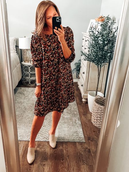 This Time and Tru 3/4 sleeve dress is so comfortable, you will want to wear it on repeat!! Fits tts, comes in another print. Can’t wait to break out the boots with this one! #walmartpartner

See more new fall arrivals with Walmart Fashion in my shop or head over to the blog. 

#walmartfashion #walmart @walmartfashion @walmart Walmart outfits, Walmart dresses, Walmart fashion, Walmart finds, fall outfits, workwear, dresses, fashion over 40, booties, mules, fall shoes 

#LTKsalealert #LTKworkwear #LTKunder50