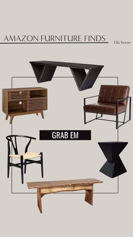 Amazon Furniture Finds #amazon #amazonhome #furniture #interiordesign #interiordecor #homedecor #homedesign #homedecorfinds #moodboard 

#LTKfindsunder100 #LTKhome #LTKstyletip