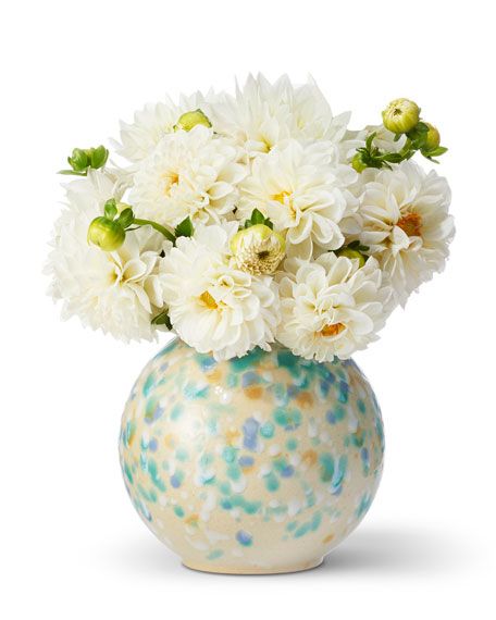AERIN Corinne Round Vase | Neiman Marcus