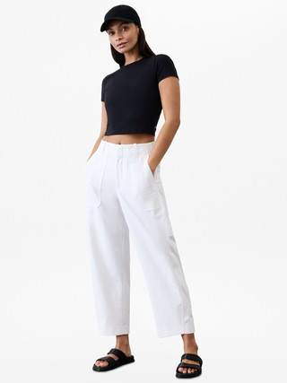 Skyline High Rise Barrel Leg Pant | Athleta