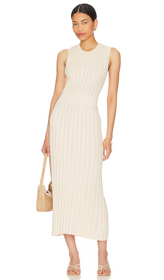 Florian Knit Dress in Birch | Revolve Clothing (Global)