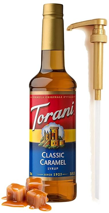 Classic Caramel Syrup for Coffee 25.4 Ounces Coffee Flavoring for Drinks with Fresh Finest Coffee... | Amazon (US)