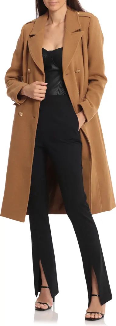 Avec Les Filles Double Breasted Coat | Nordstrom | Nordstrom