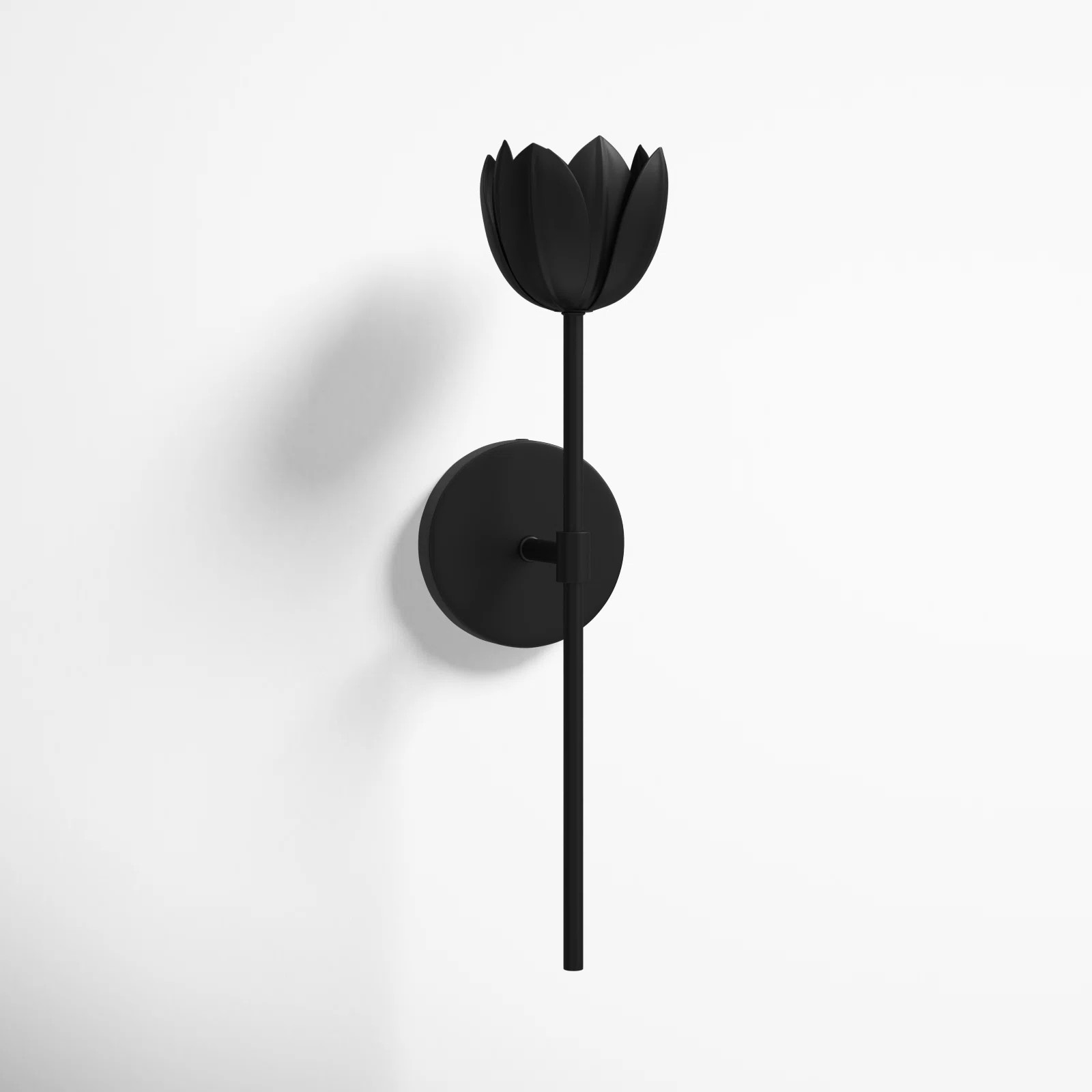 Dario Single Light Steel Dimmable Wallchiere | Joss & Main