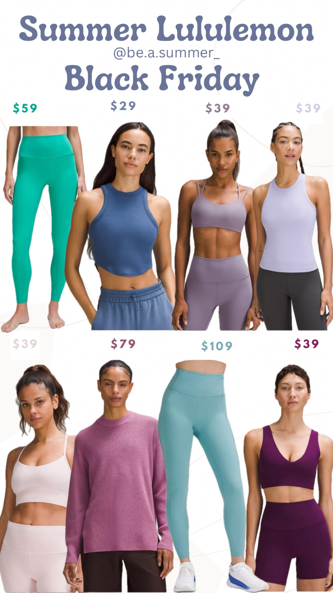 Black Friday at Lululemon!! All verified #hocsummer!!

#hoc #beasummer 

#LTKfitness #LTKHoliday #LTKsalealert