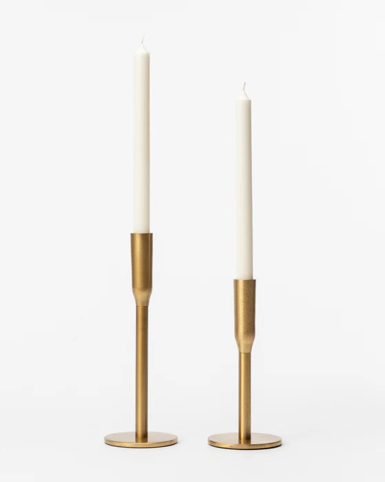 Simple Brass Taper Candle Holder | McGee & Co.