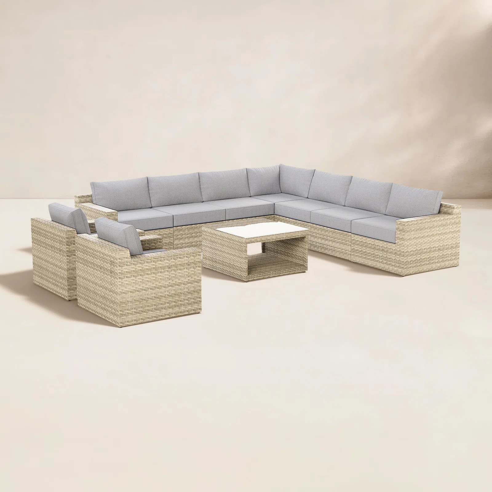 Eastford 9-Person Patio Seating Group | Joss & Main