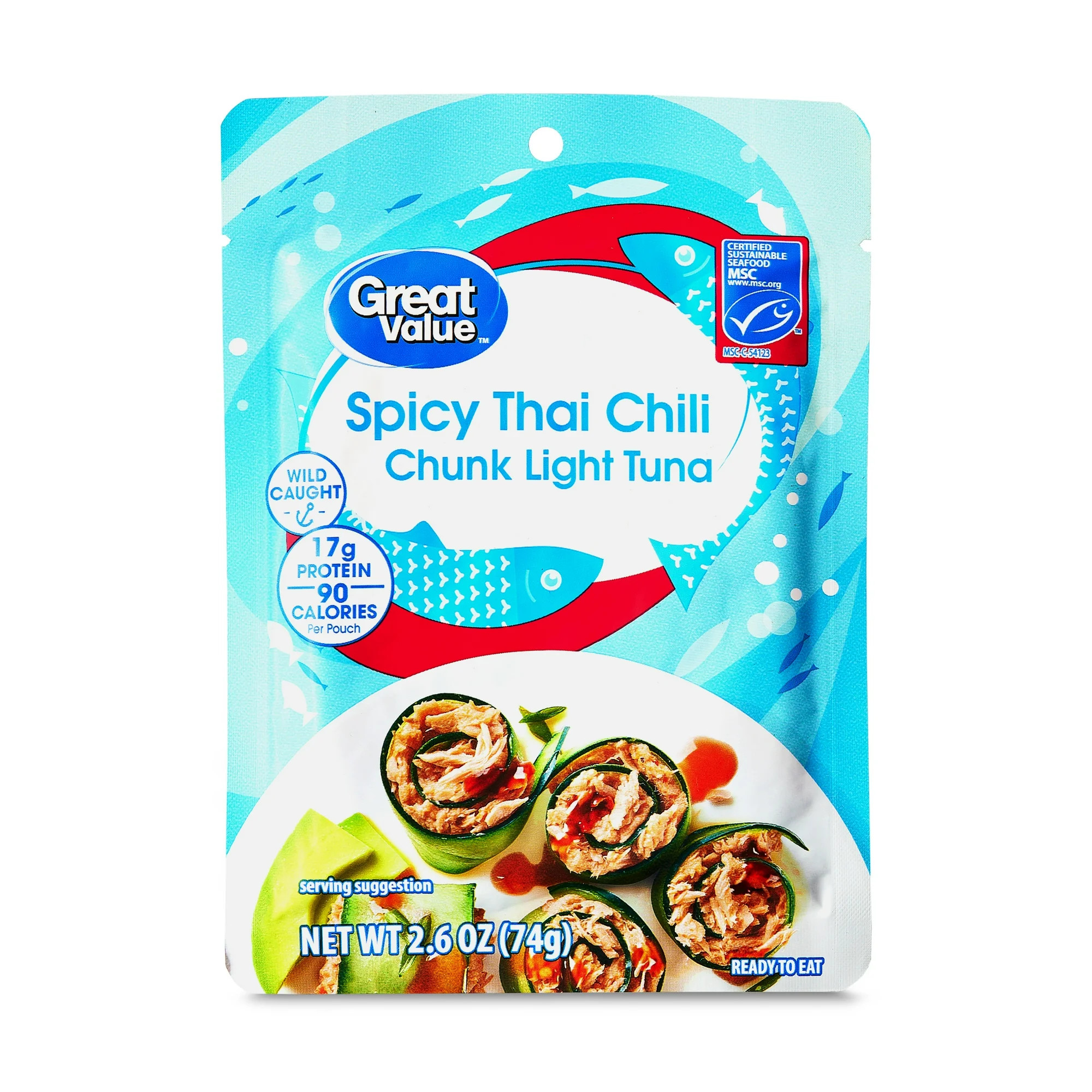 24/2.6oz GV Chunk Light Tuna - Spicy Thai Chili | Walmart (US)