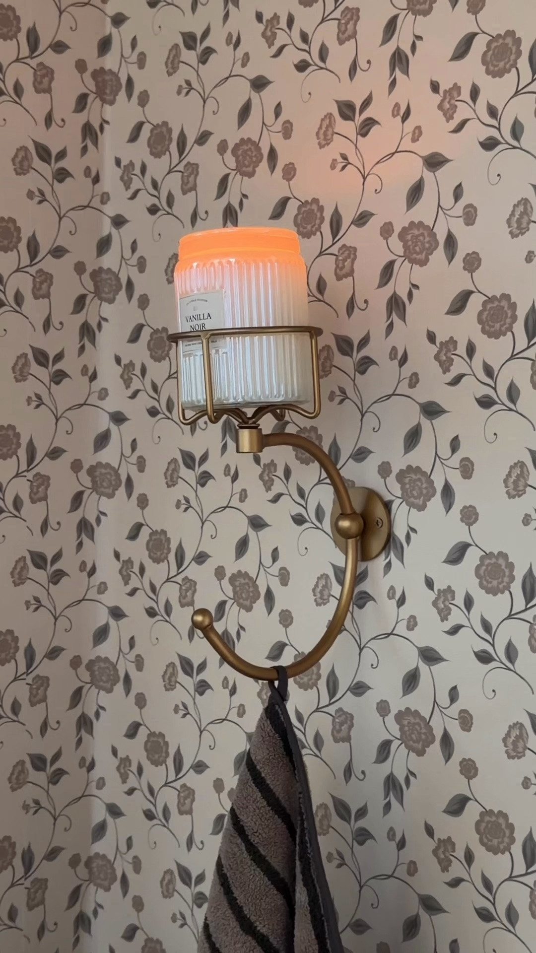 Heavy on the whimsy. Loving this candle towel holder. I ordered the color Bronze.

#LTKHome