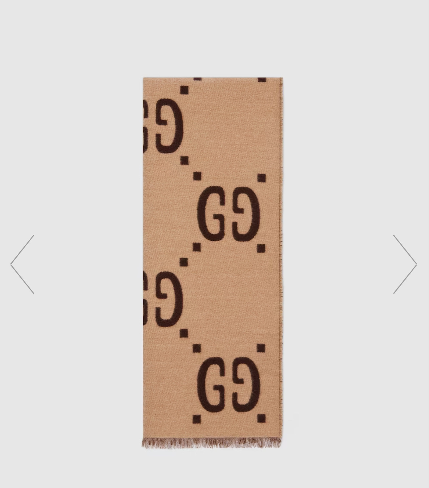 GG JACQUARD WOOL SILK SCARF - Gucci scarf - Gucci wool scarf - Gucci logo scarf - designer scarf 

#LTKSeasonal #LTKGiftGuide LTKFestiveSaleUK