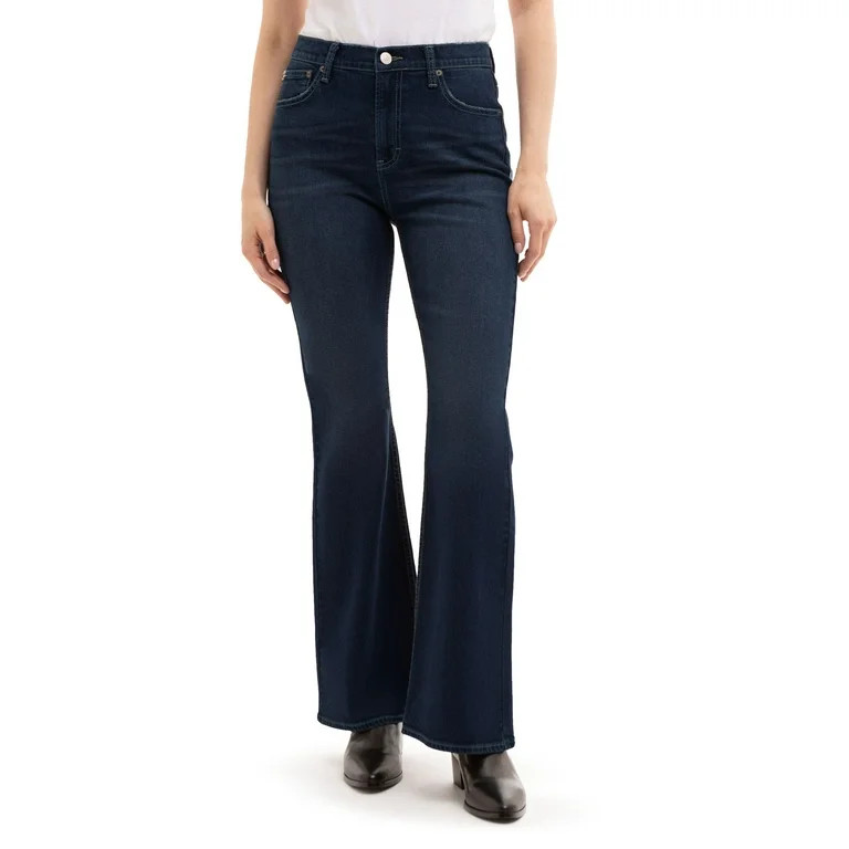 Jordache Women's High Rise Flare Jean | Walmart (US)