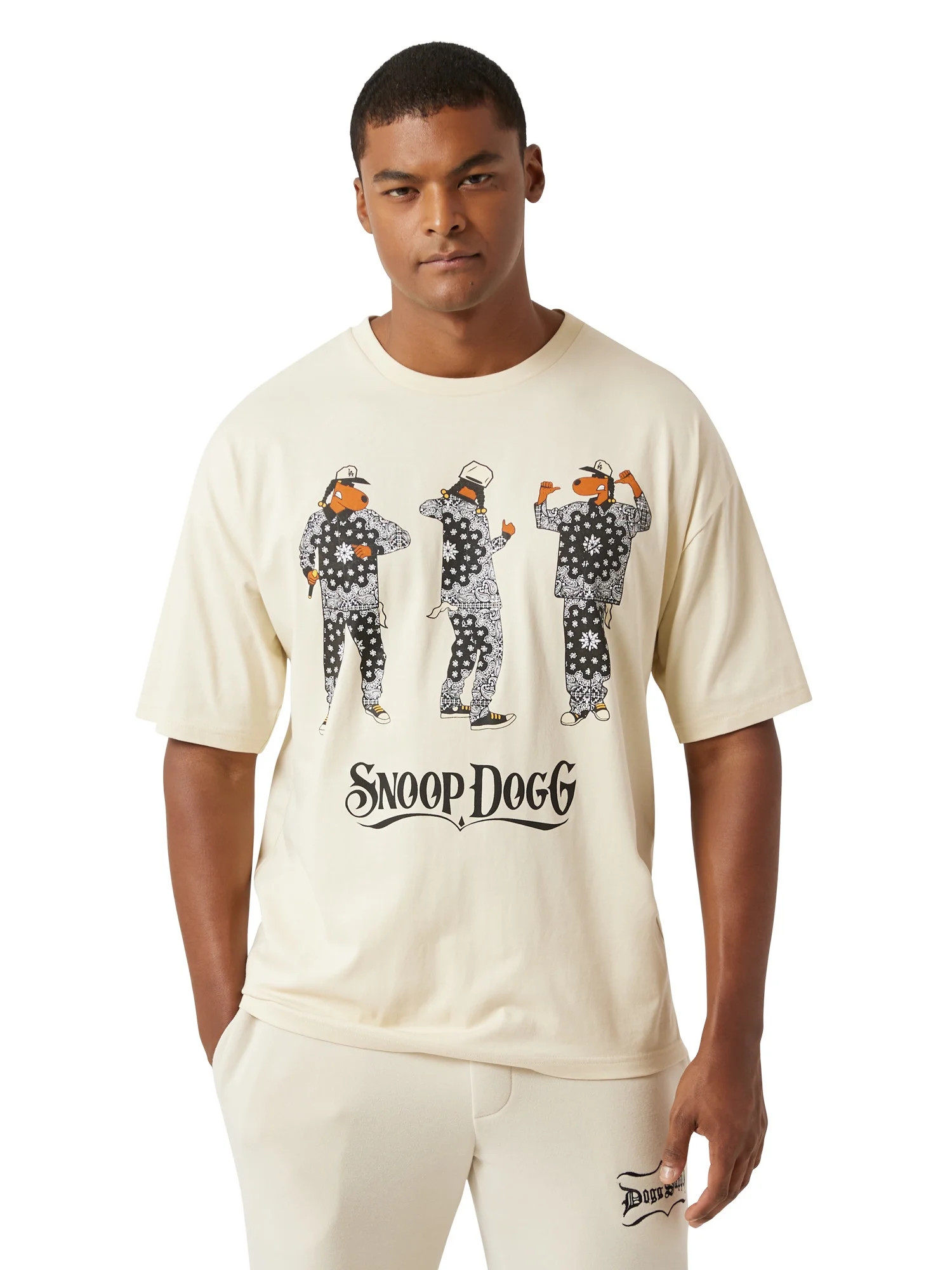 Dogg Supply by Snoop Dogg Men's & Big Men's Oversized Graphic T-Shirt, Sizes XS-3XL | Walmart (US)
