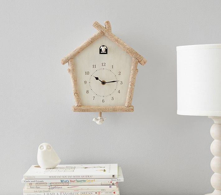 Birch Cuckoo Clock | Pottery Barn Kids