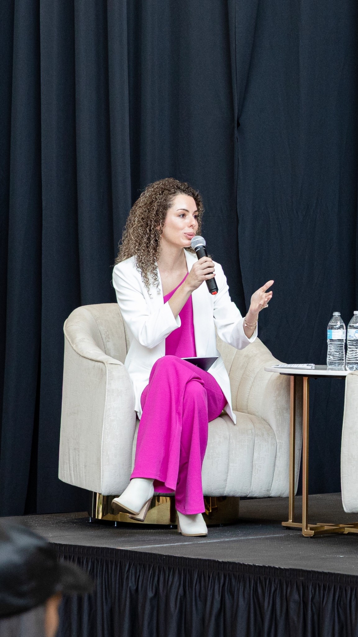 When the event is about empowering women, there’s nothing better than a bright bold pink outfit! 💕 

#LTKWorkwear