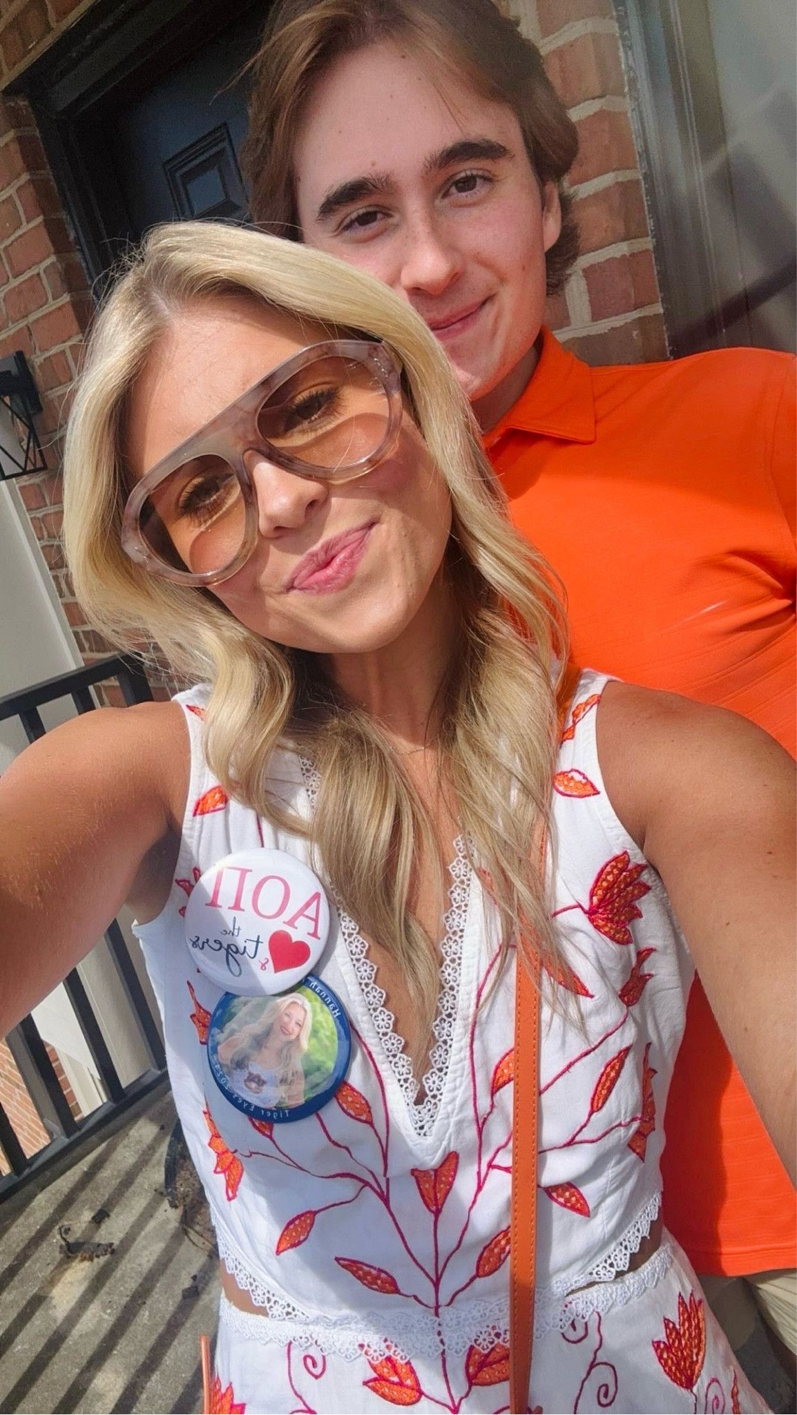 Orange game day outfit 🧡 

#LTKStyleTip #LTKSeasonal
