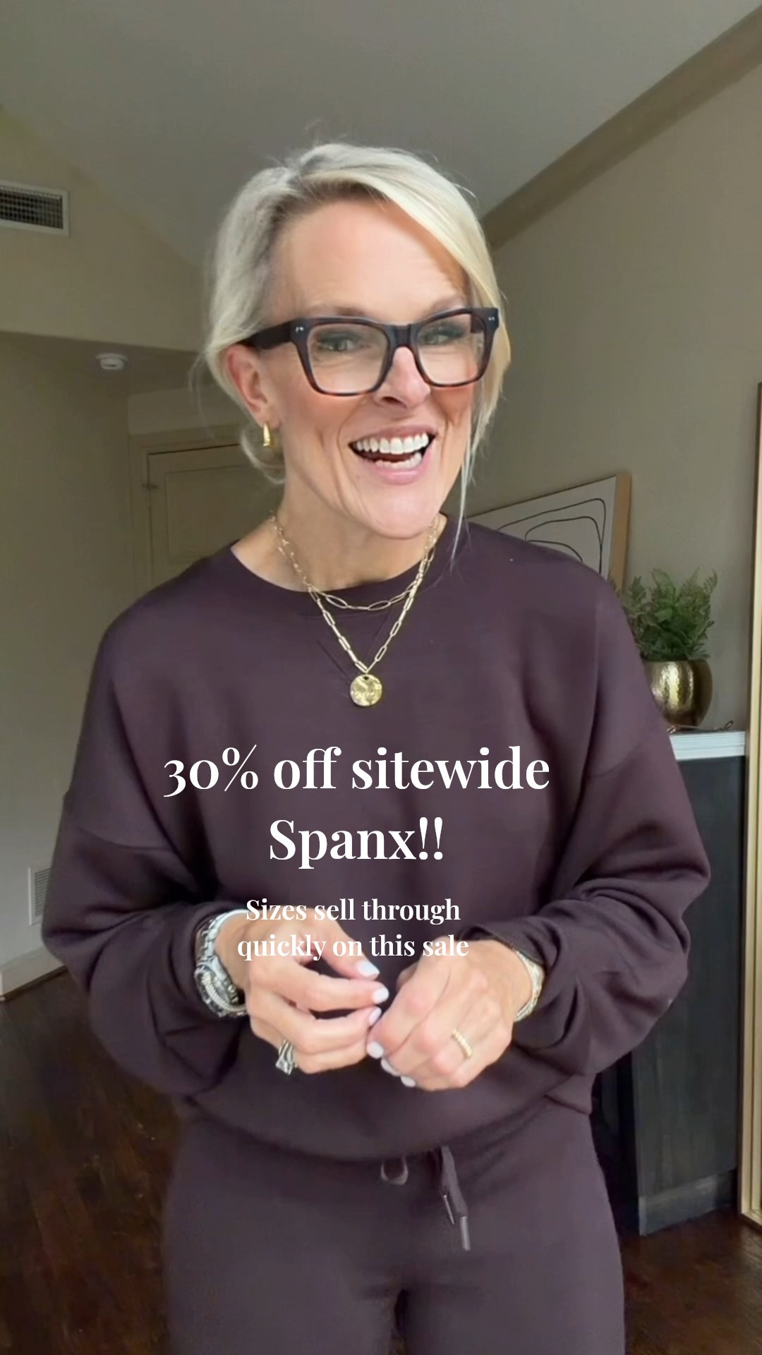 30% off site wide at Spanx!!! 

Sizes do typically sell through quickly on the sale.

Spanx Air essentials makes a wonderful gift for any woman in your life, mom, daughter, sister, grandmother… Yourself.

Fit is true to size on air essentials

Booty boost leggings - I size up one size

#LTKCyberWeek #LTKOver40 #LTKGiftGuide