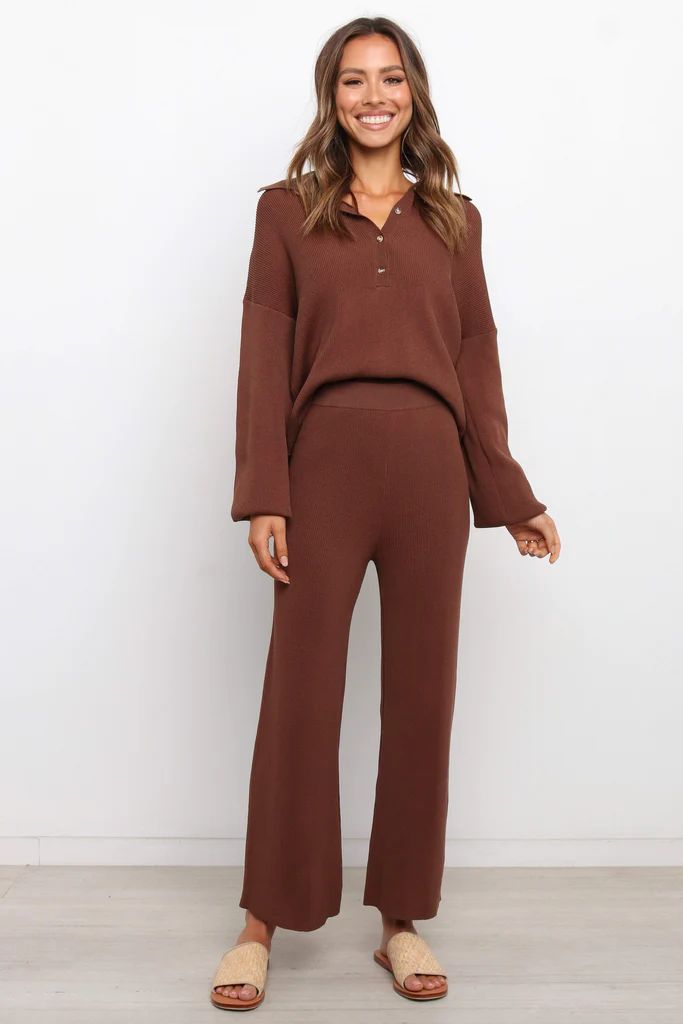 Aroha Pant - Chocolate Brown | Petal & Pup (US)