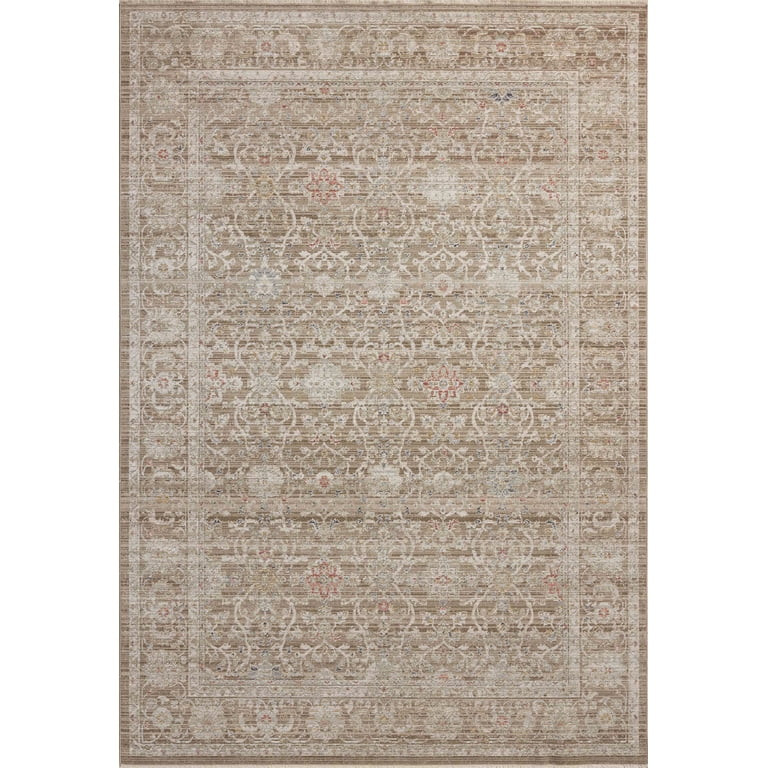 Chris Loves Julia x Loloi Ida Bark / Multi 9'-3" x 13'-1" Area Rug | Walmart (US)