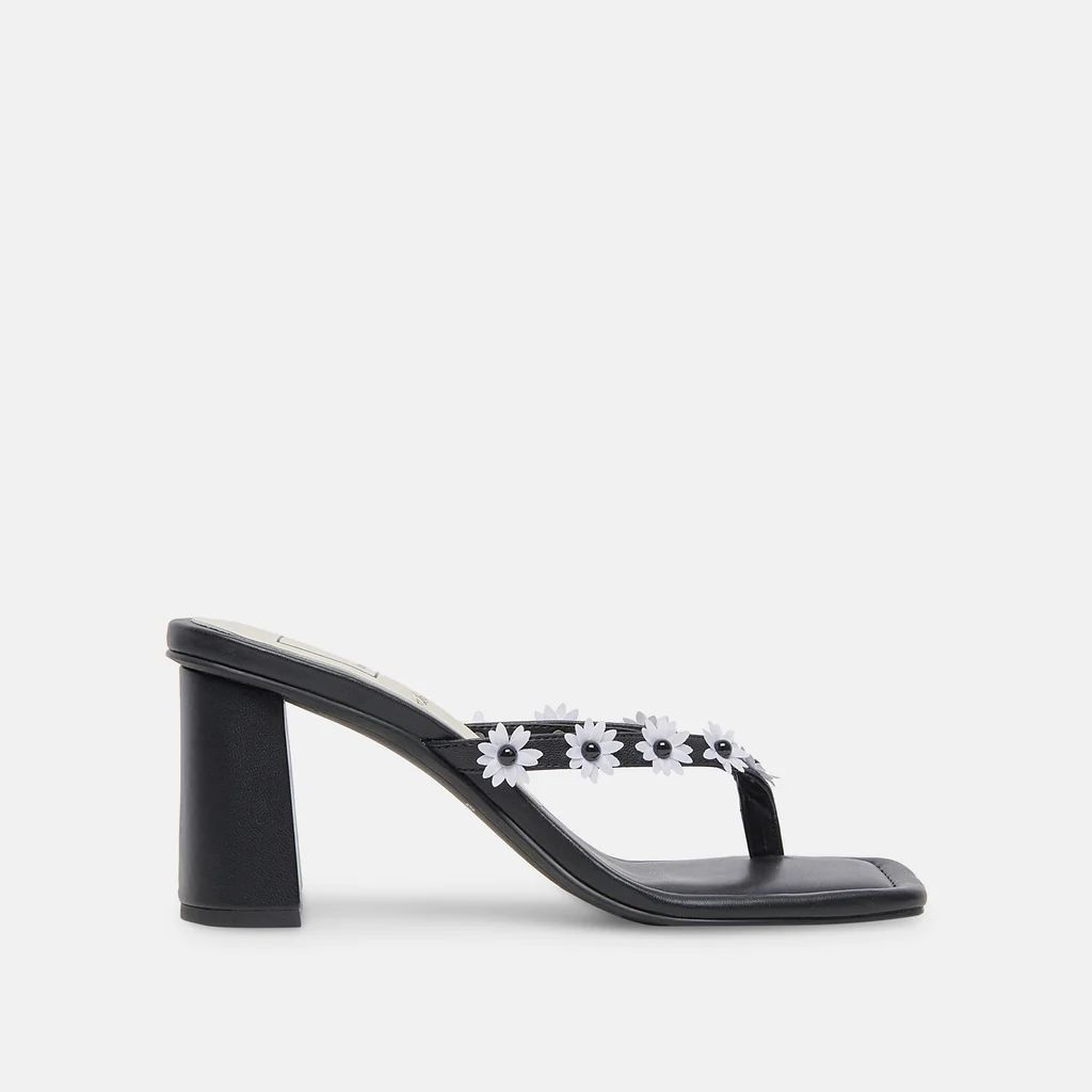 DAPHNE HEELS BLACK STELLA | DolceVita.com