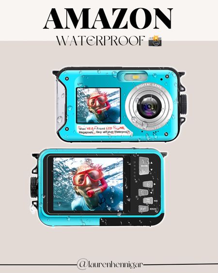 AMAZON waterproof digital camera with great reviews! perfect for the beach, spring break, summer time ☀️☀️📸

#LTKtravel #LTKSeasonal #LTKswim