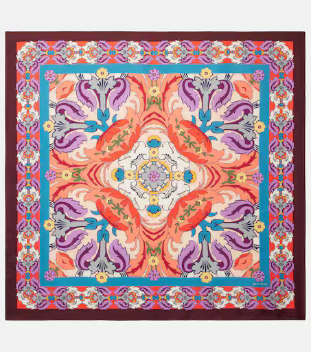 Printed silk twill scarf | Mytheresa (US/CA)