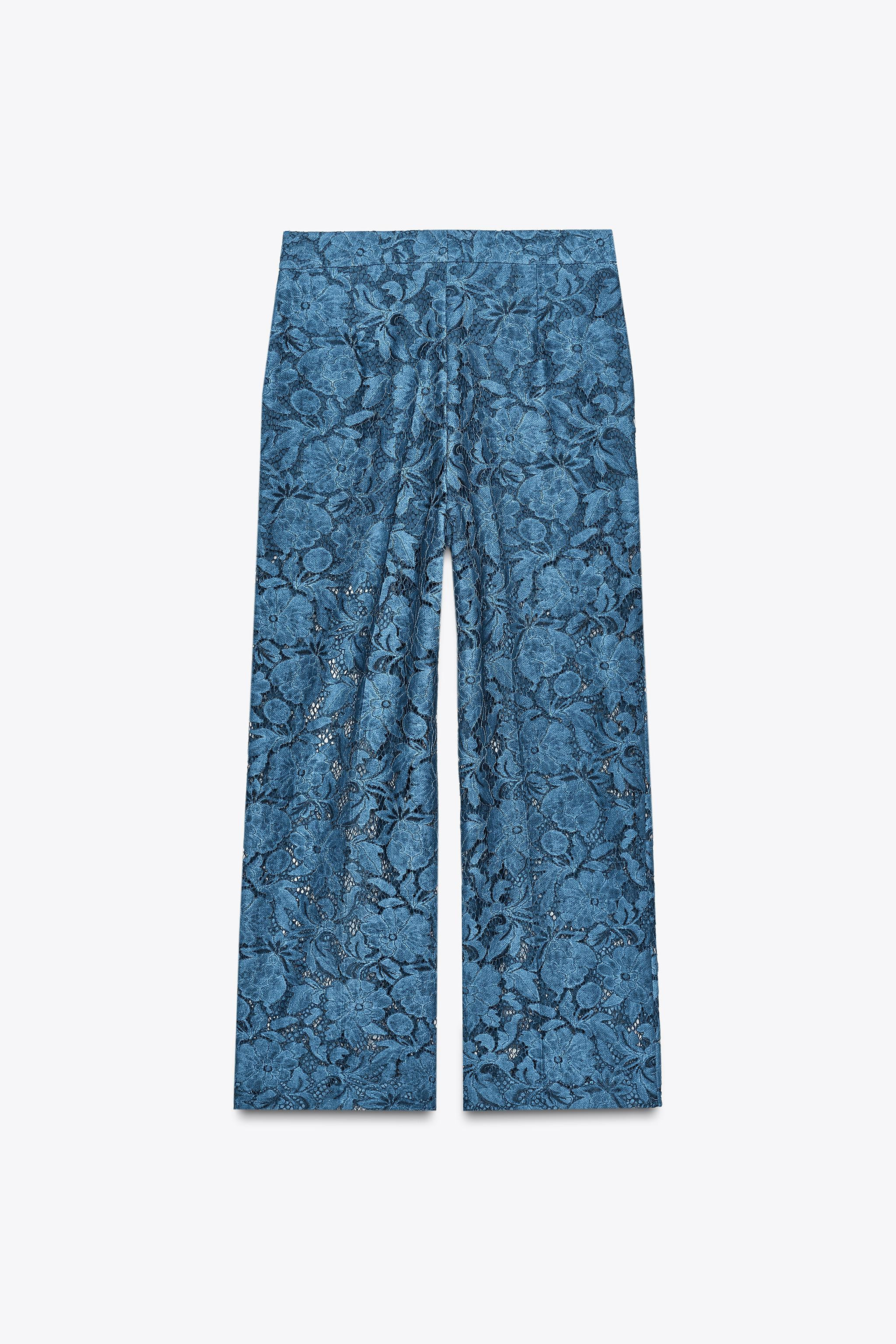 CROPPED LACE PANTS | Zara US