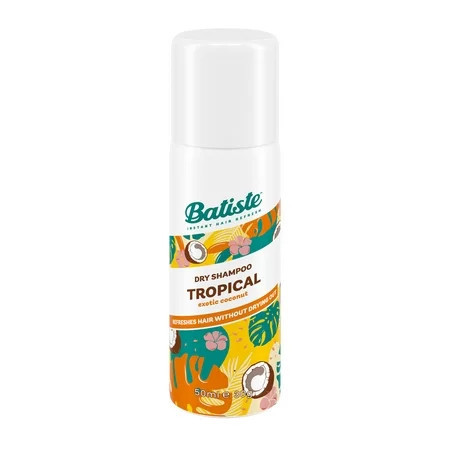 Batiste Dry Shampoo Tropical Fragrance Mini 1.06 OZ.- Packaging May Vary | Walmart (US)