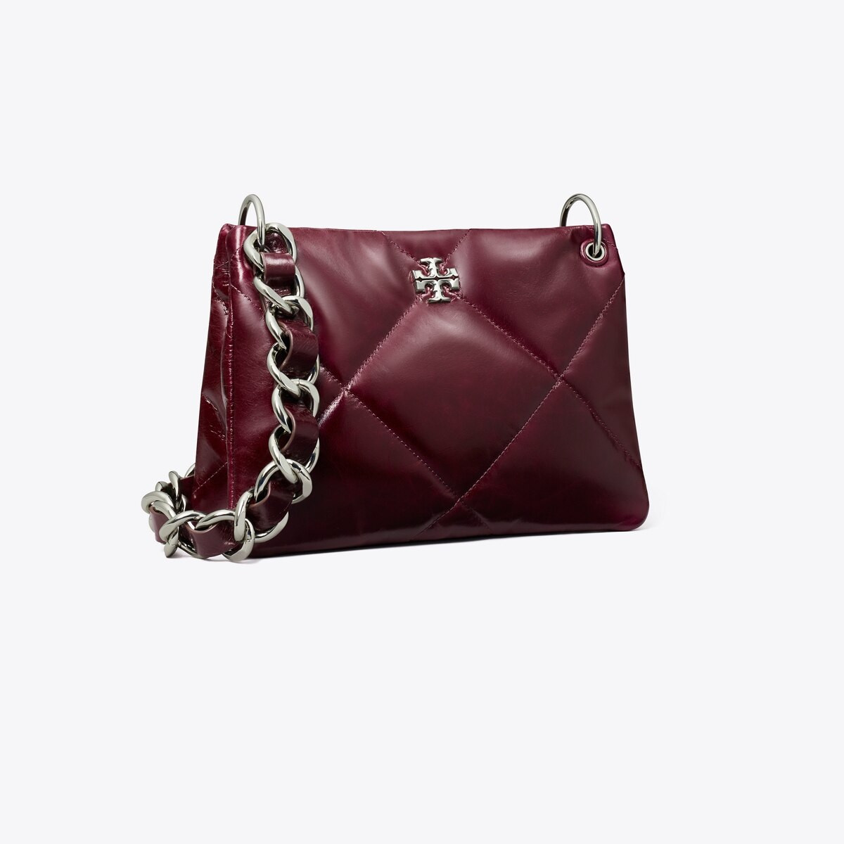 Small Kira Diamond Quilt Distressed Shoulder Bag: Women's Designer Shoulder Bags | Tory Burch | Tory Burch (US)