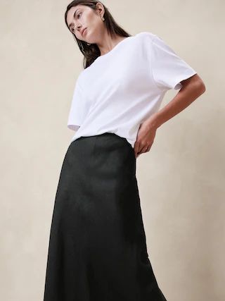 Lisa Linen Maxi Skirt | Banana Republic (US)