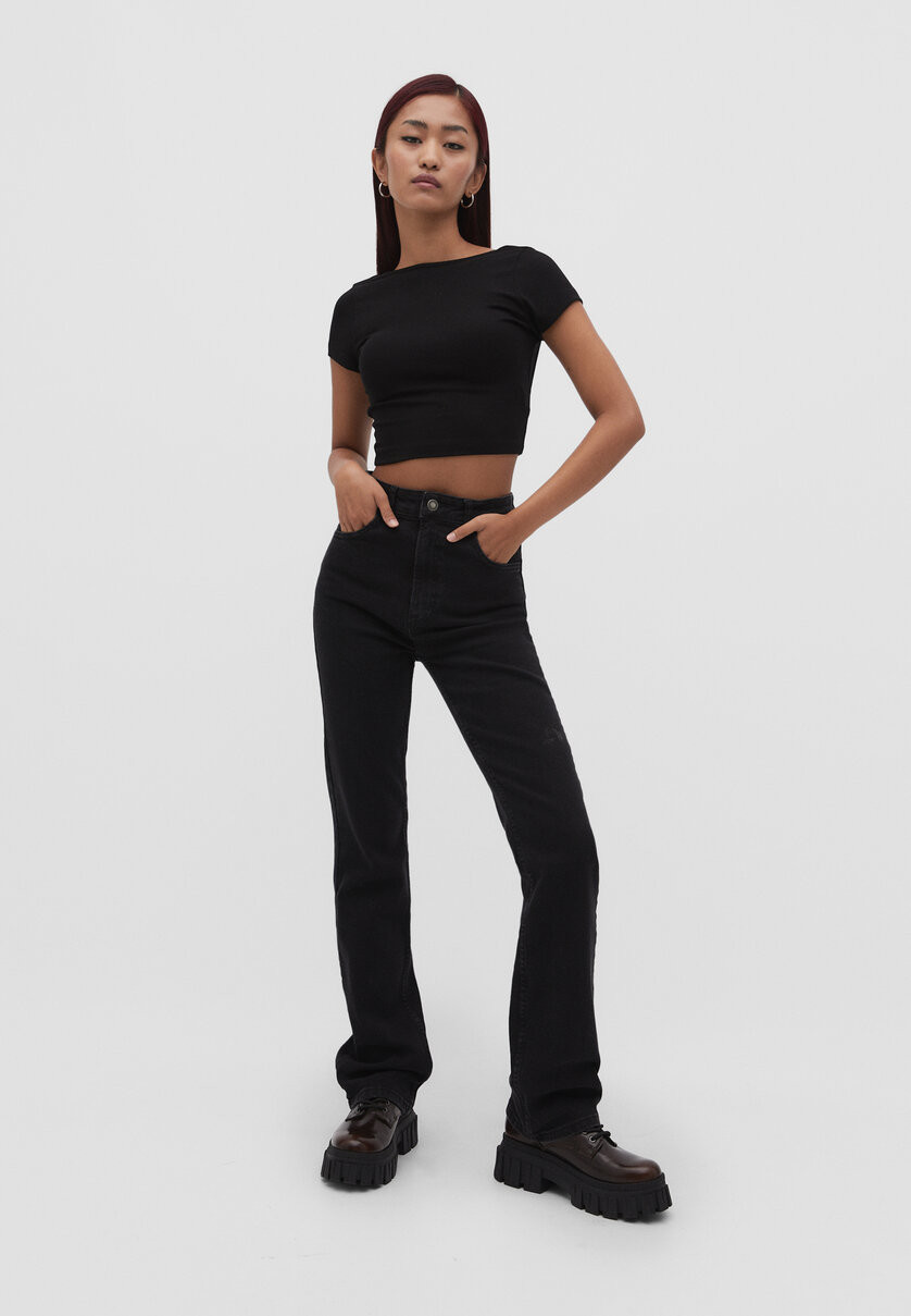 Straight comfort fit jeans | Stradivarius (UK)