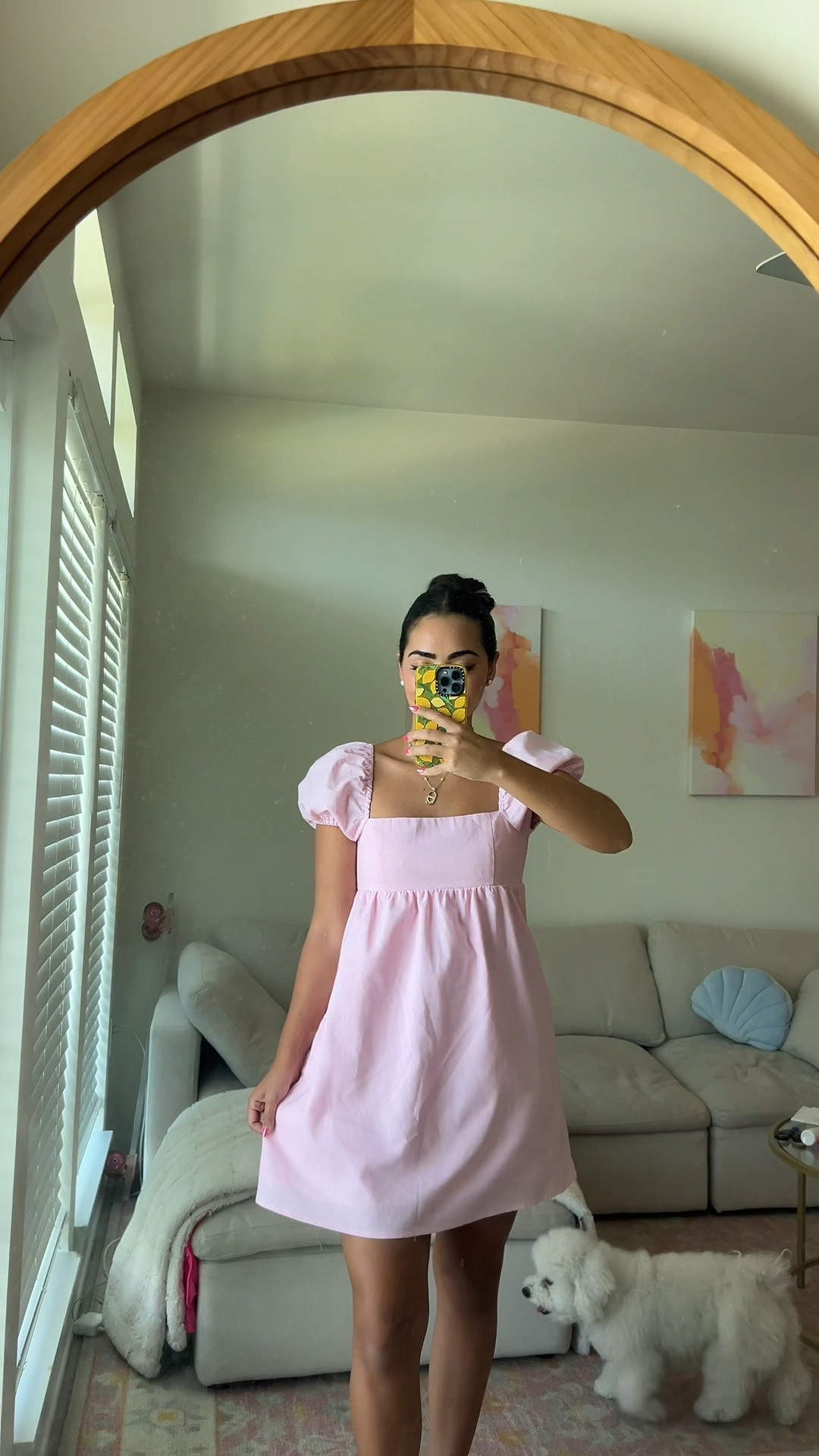 everything from my sunday vlog! 🎀🌸🌸 pink dress, puff dress, fall fit, end of summer outfit, pink PJs, bachelorette PJs, morning vlog, perfume, gift ideas, perfume inspo, 

#LTKfindsunder100 #LTKstyletip