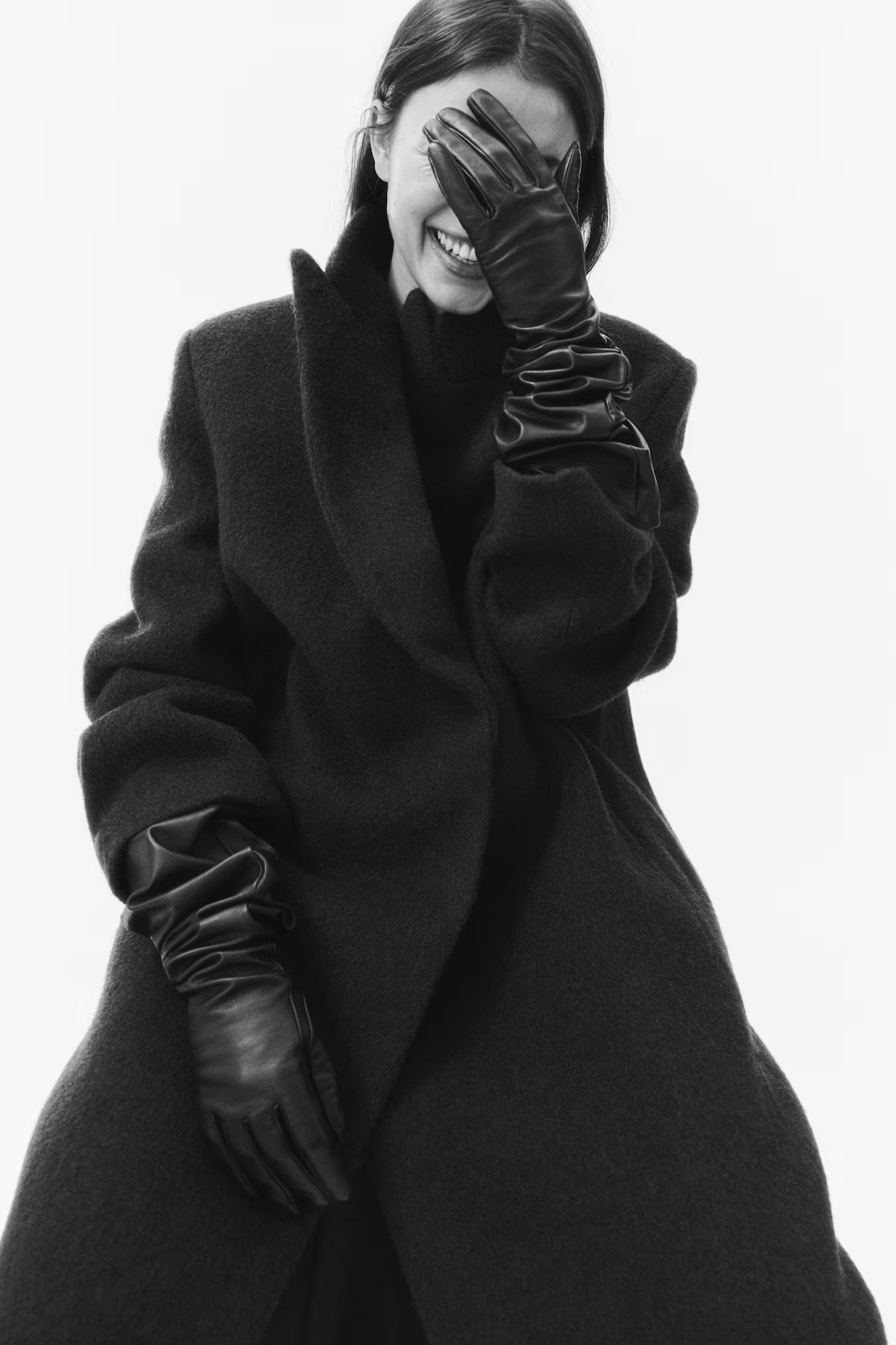 Wool coat - Black - Ladies | H&M GB | H&M (UK, MY, IN, SG, PH, TW, HK)