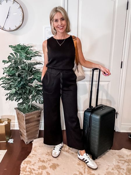 Amazon jumpsuit inspired by Spanx. Great option for travel! Fits true to size and comes in many colors. 

Travel outfit, over 40, 

#LTKover40 #LTKstyletip #LTKfindsunder50