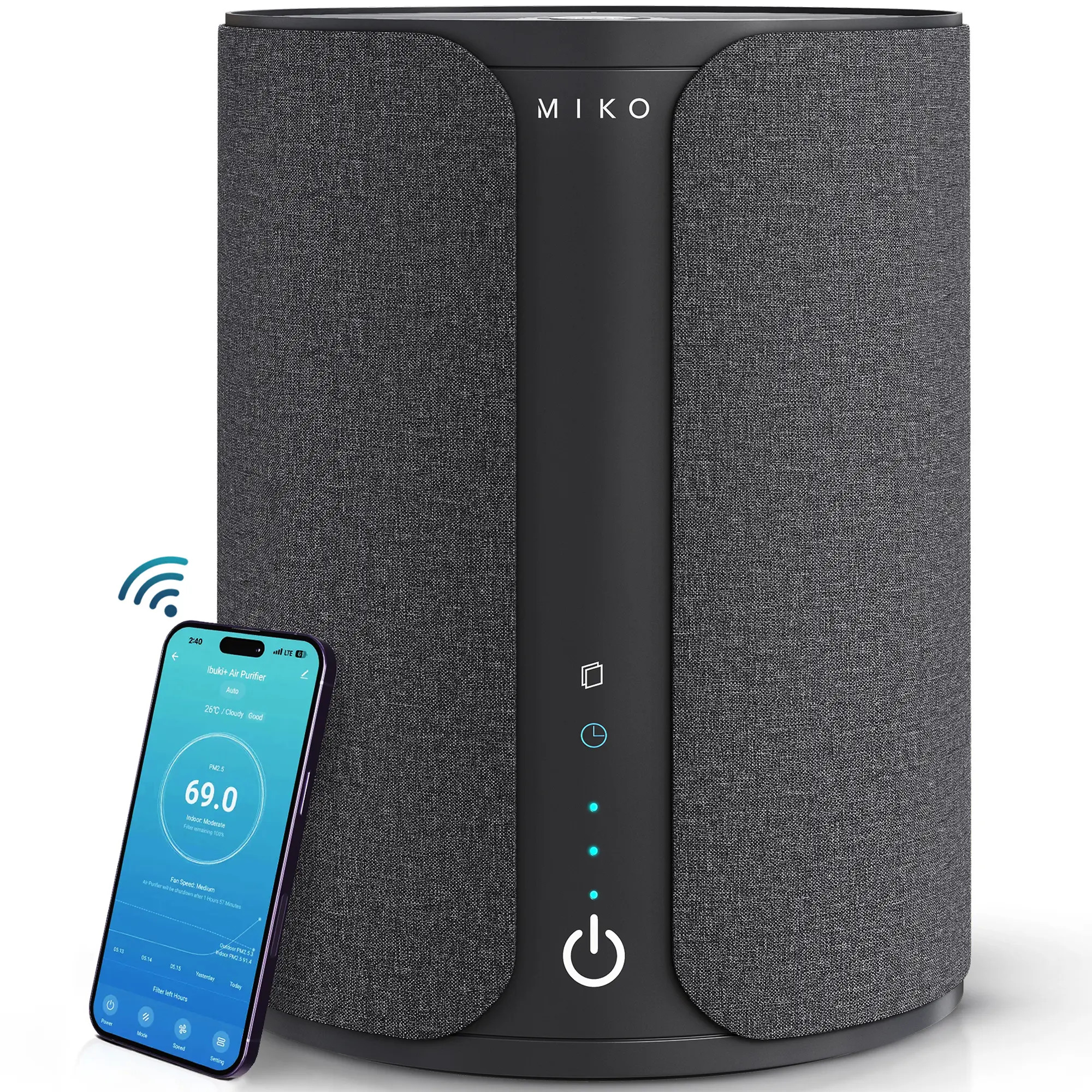 Ibuki 2.0 Air Purifier with App Control and Aroma Tray 1500 sqft | Nordstrom | Nordstrom