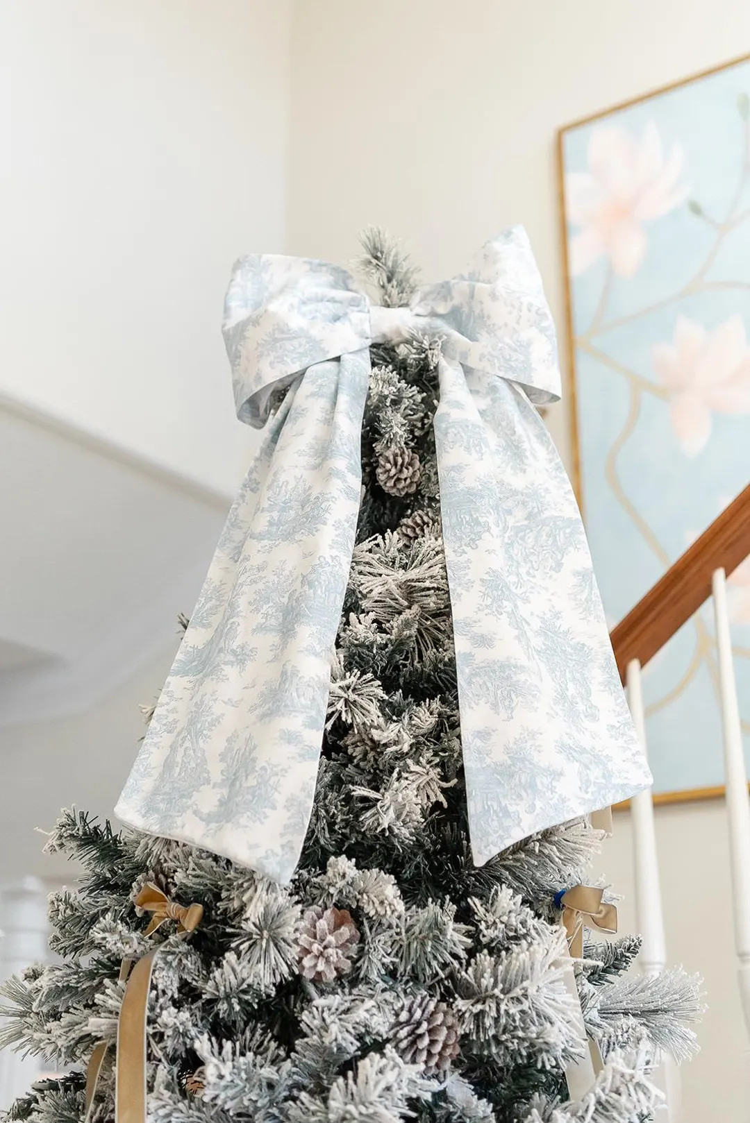 Christmas Tree Topper, Christmas Bow, Christmas Tree Bow, Christmas Decor, Christmas Tree, Tree T... | Etsy (US)