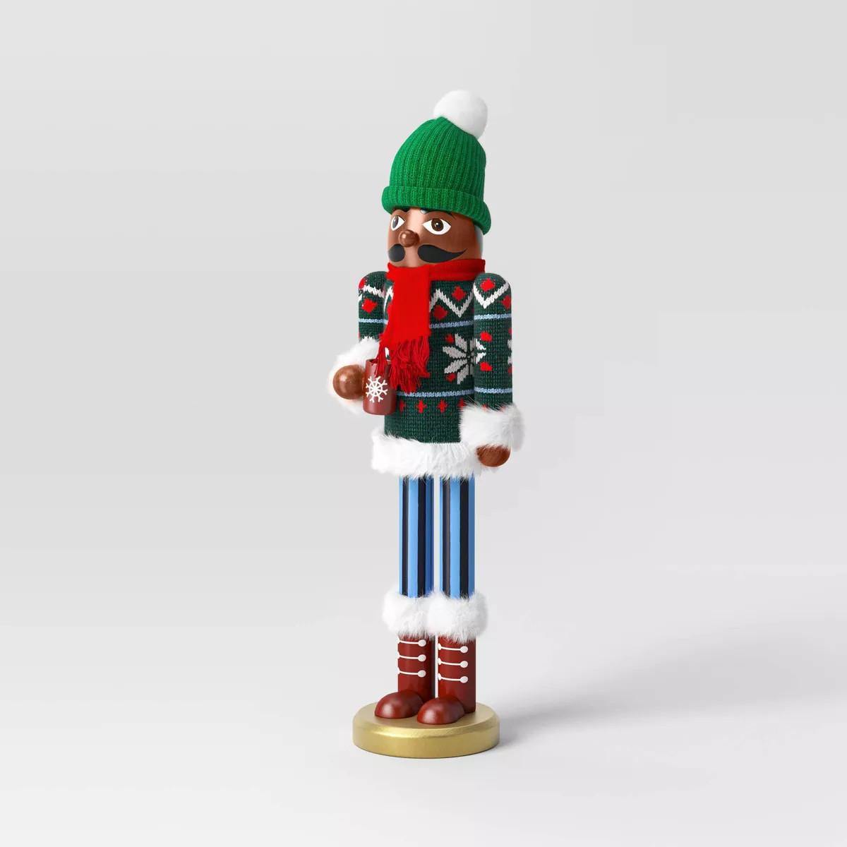 Christmas Sweater Wood Tall Nutcracker - Threshold™ | Target