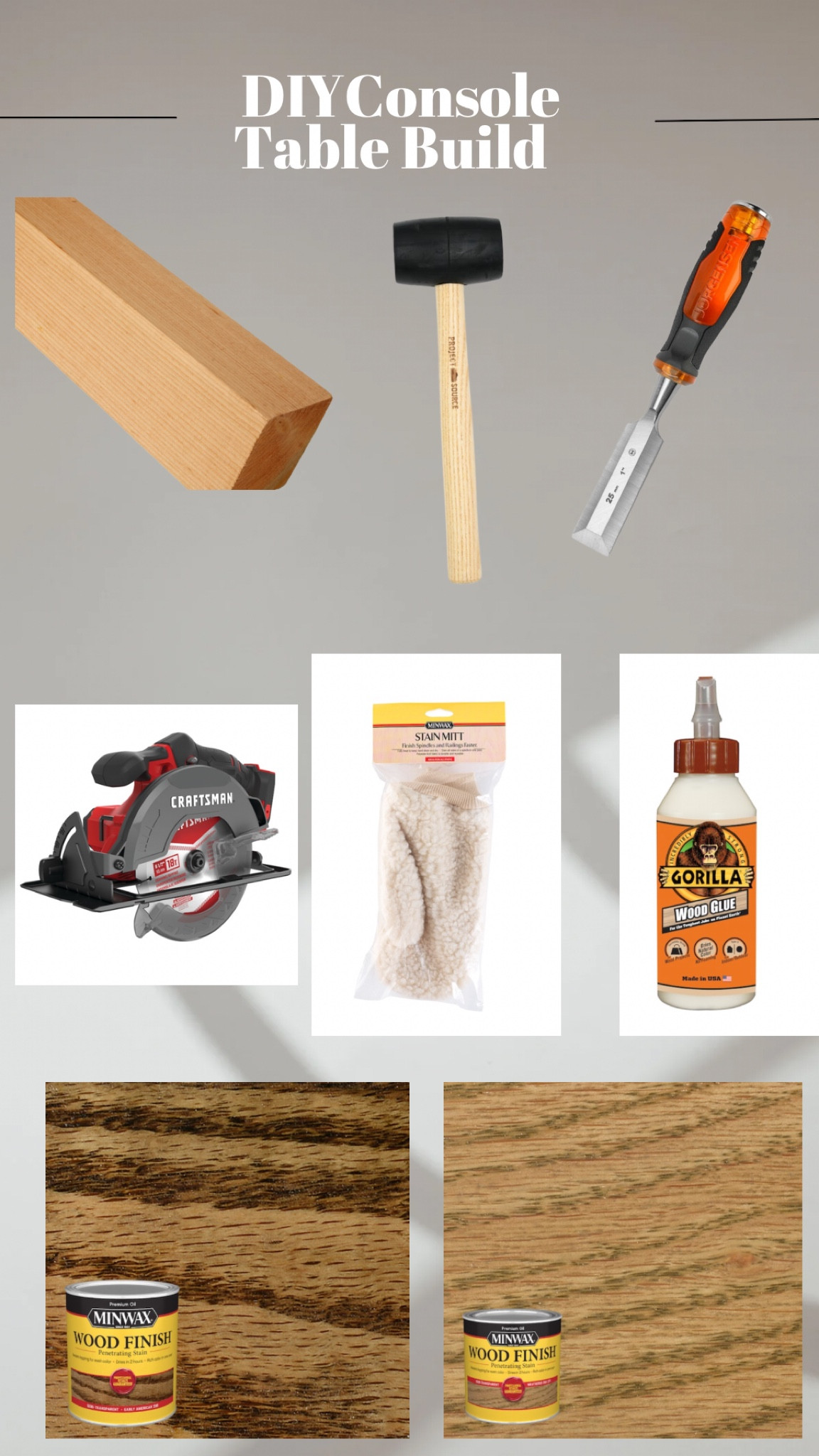 DIY Console Table Build 

#LTKHome