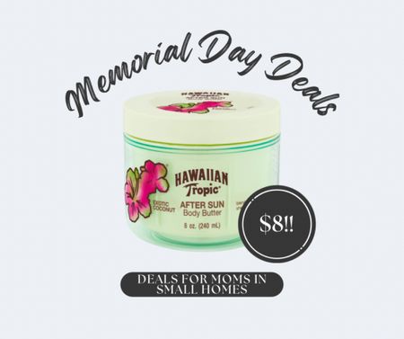 The top Memorial Day sale has over 60,000 products sold this month. 
The Hawaiian tropical after sun, body cream is a summer essential in our home!

Summer beauty, summer skin care, top seller, amazon beauty, Amazon skincare, Memorial Day 